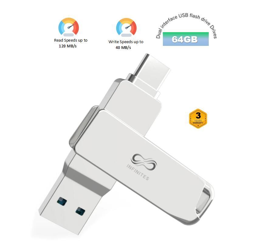 Free Mold Opening Portable Type-C Solid State Disks Sk USB 3.2 Flash Drive Provides a Read Speed of up to 550MB/S and a Write Speed of 520MB/S 2tb