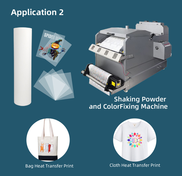 75 Micron 30cm 60cm DTF PET Film Single Matte For Heat Transfer
