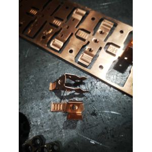 China Custom Phosphorus Copper Beryllium Copper Precision Metal Electronic on sale