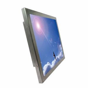 19  sunlight readable all weather rugged LCD monitor with multi PCAP touch HDMI input 9-36V DC input option