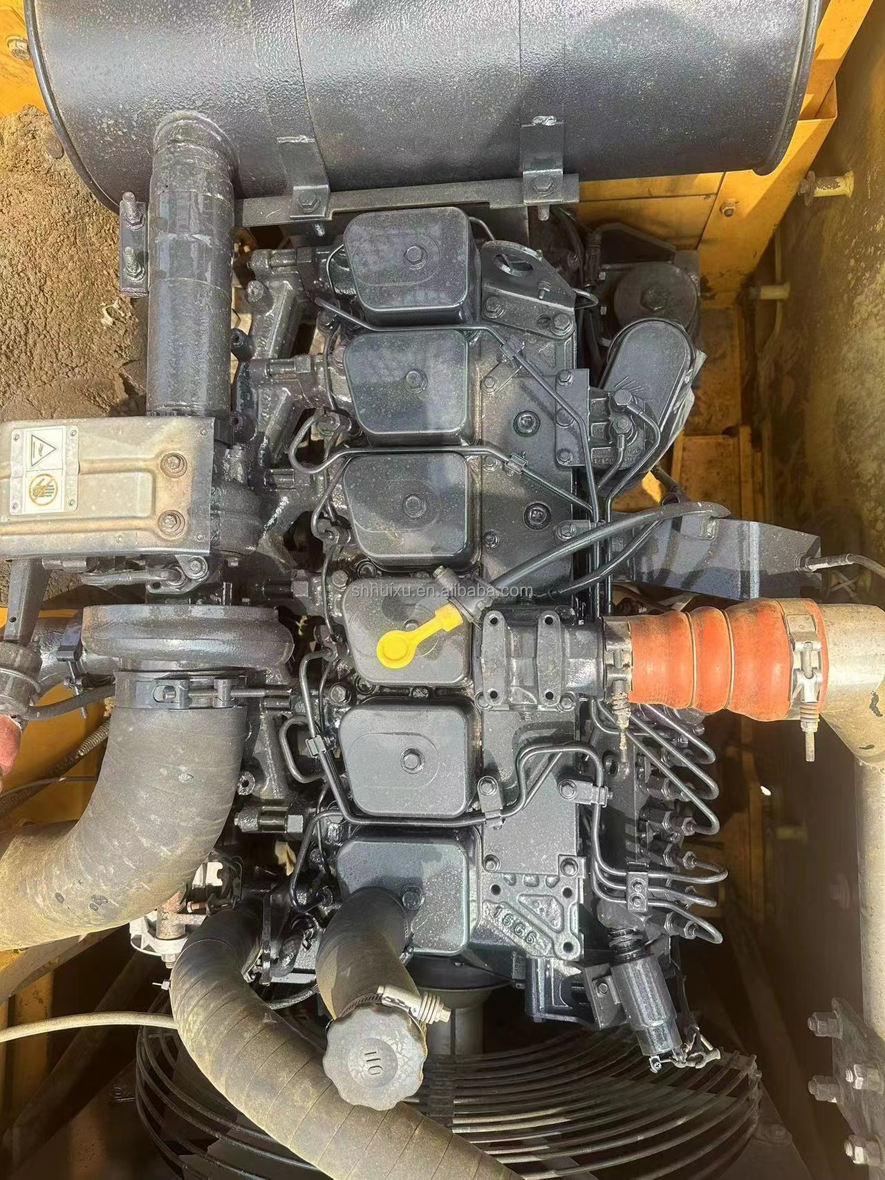 21000kg Used Hyundai Wheel Excavator 210-7 Second Hand Construction Machine