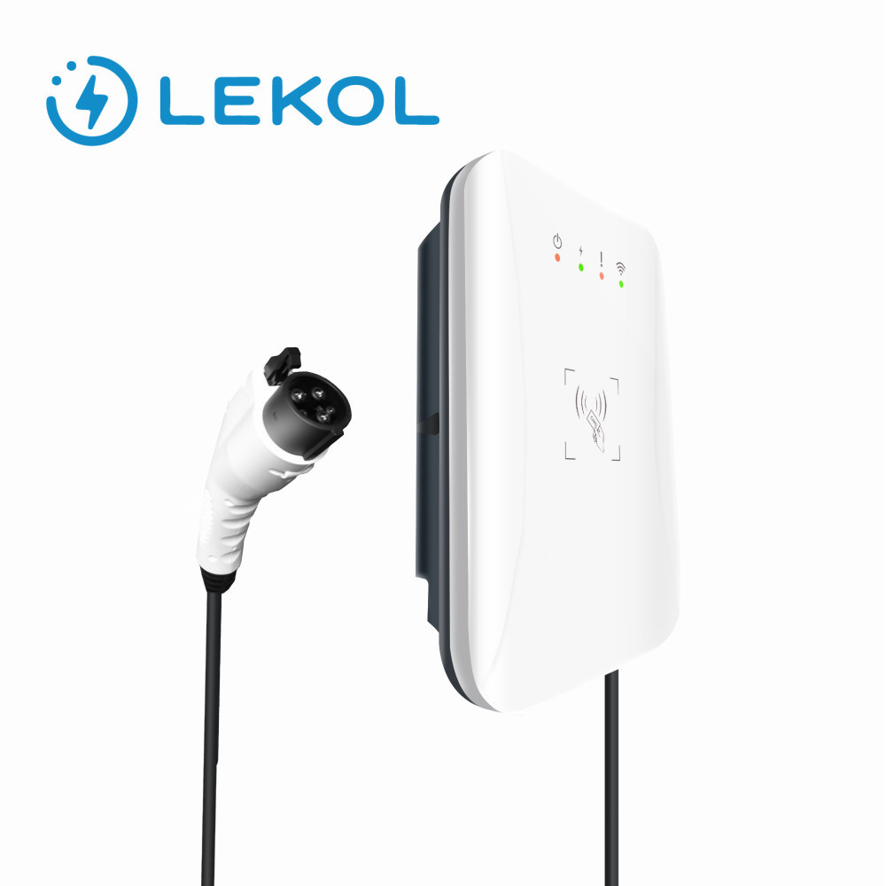 Ac Charging Station Cable Type 2 3 Phase 11kw Electric Vehicle Charger For Home