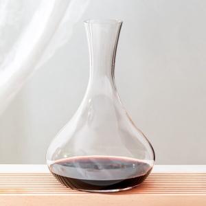  Modern Clear Glass Crystal Wine Decanter 1700ml 60oz Lead Free Mouth Blown Manufactures