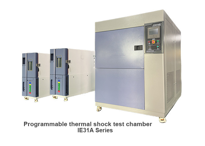 Two Slots Programmable Thermal Shock Chamber High Low Temperature Test Chamber IE31A80L AC380V 50Hz 18KW
