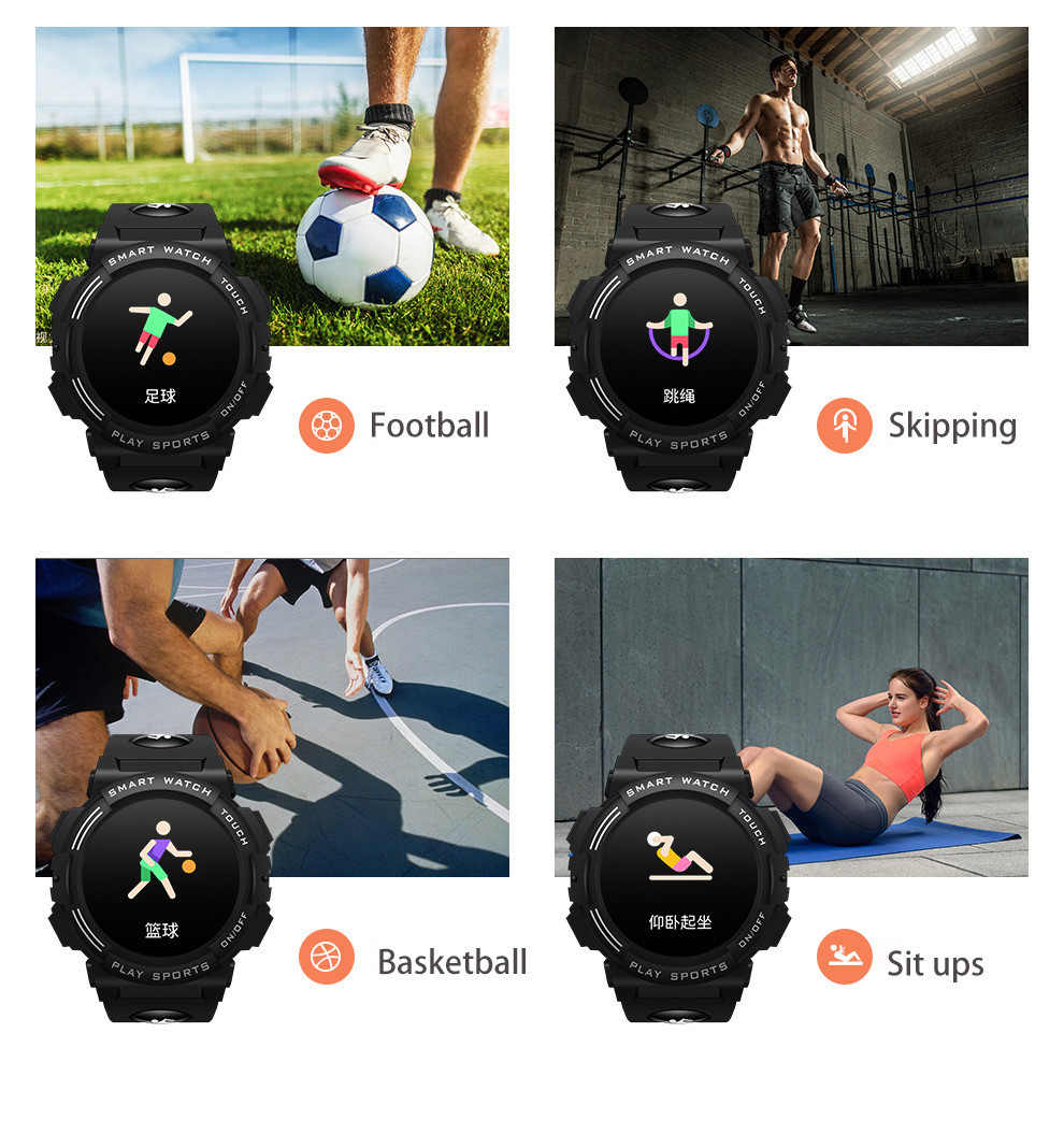 Vibration Reminder IOT Bluetooth Smartwatch 150mAH Waterproof 1.09 Inch