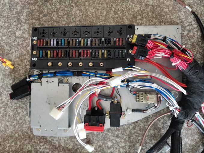 Black Linde MK5 Cab Main Wiring Harness Durable 3573810455 24V