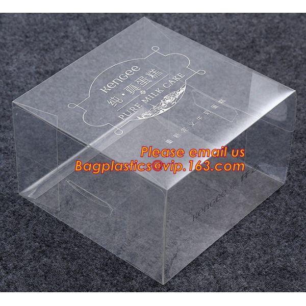 Quality Oem Clear Plastic Soft Crease Folding Box For Brush Packaging, Plastic Boxes PVC Plastic Rectangle Fold Box Packaging PV for sale