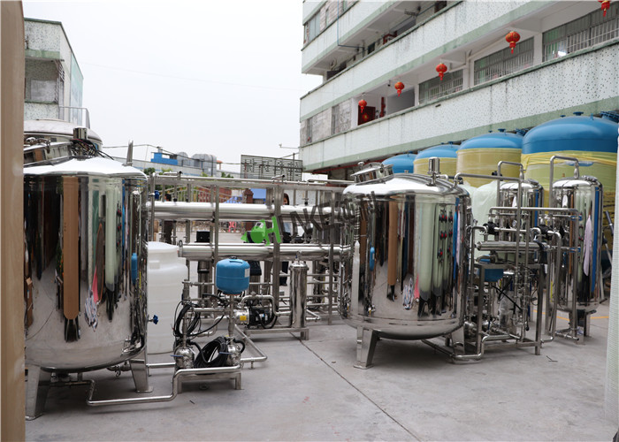 380V Deionized Water System RO Plant With Stainless Steel 304 Tank