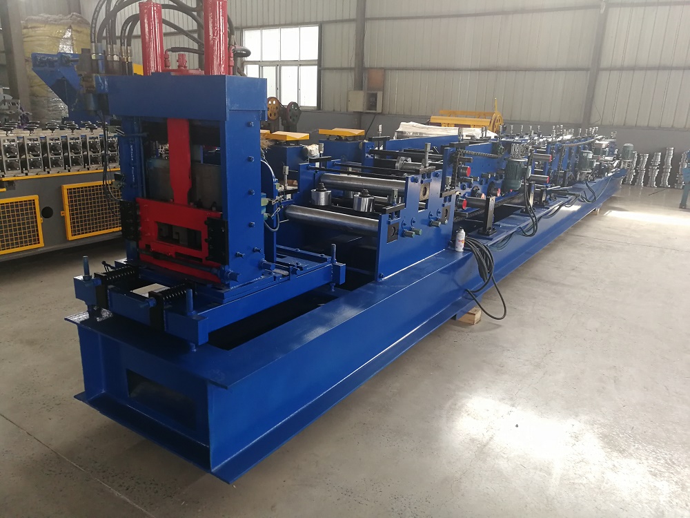 Automatic Adjustable CZ Purline Cold Roll Forming Machine