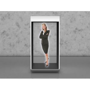 Virtual Imaging 3d Hologram Display Showcase VGA HDMI High Transparency