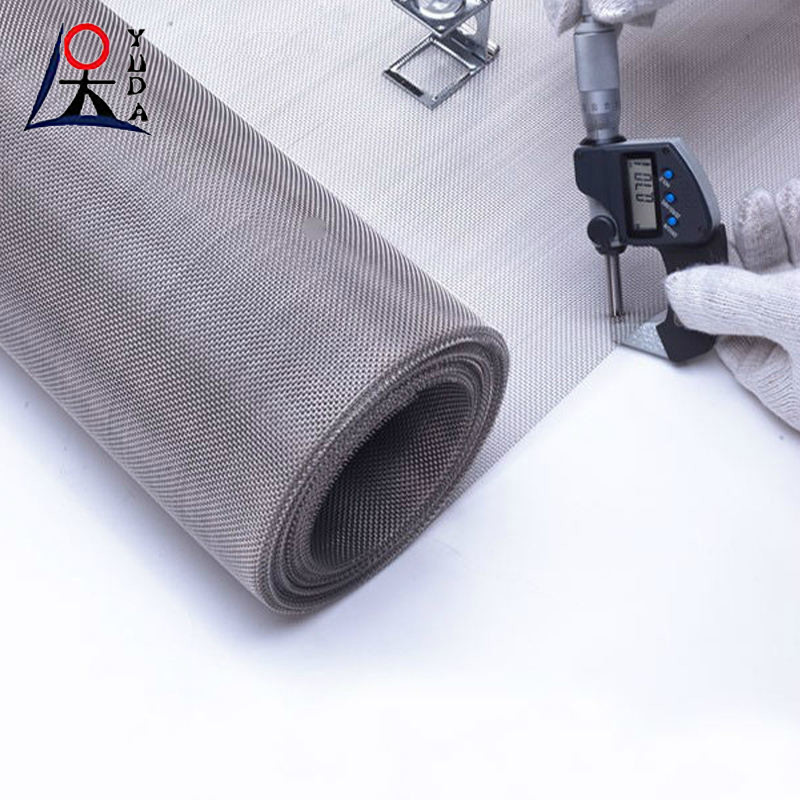 Plain Weave Stainless Steel Wire Mesh Stainless Steel Security Mesh Sieve Woven Screen