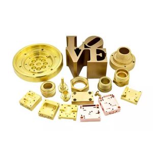 China Customized Precision Hub Lathe Brass knuckless Turning Screw Cnc Copper Parts Machining Service on sale