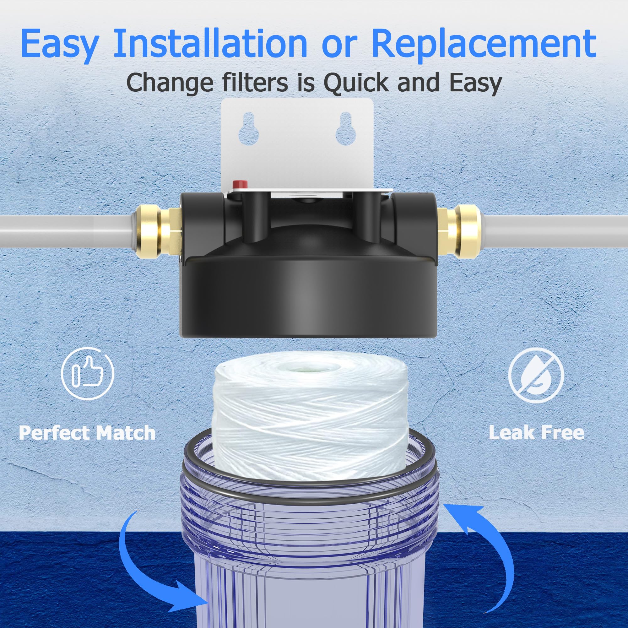 PP 5 Micron String Wound Sediment Filter for Water Treatment