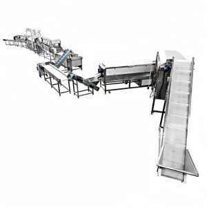 Thermal Processing Consistent Performance Potato Chips Machine Customized for