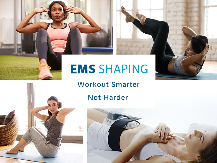 DC67 High Intensity EMS Sculpting Machine Desktop Electronic Muscle Building