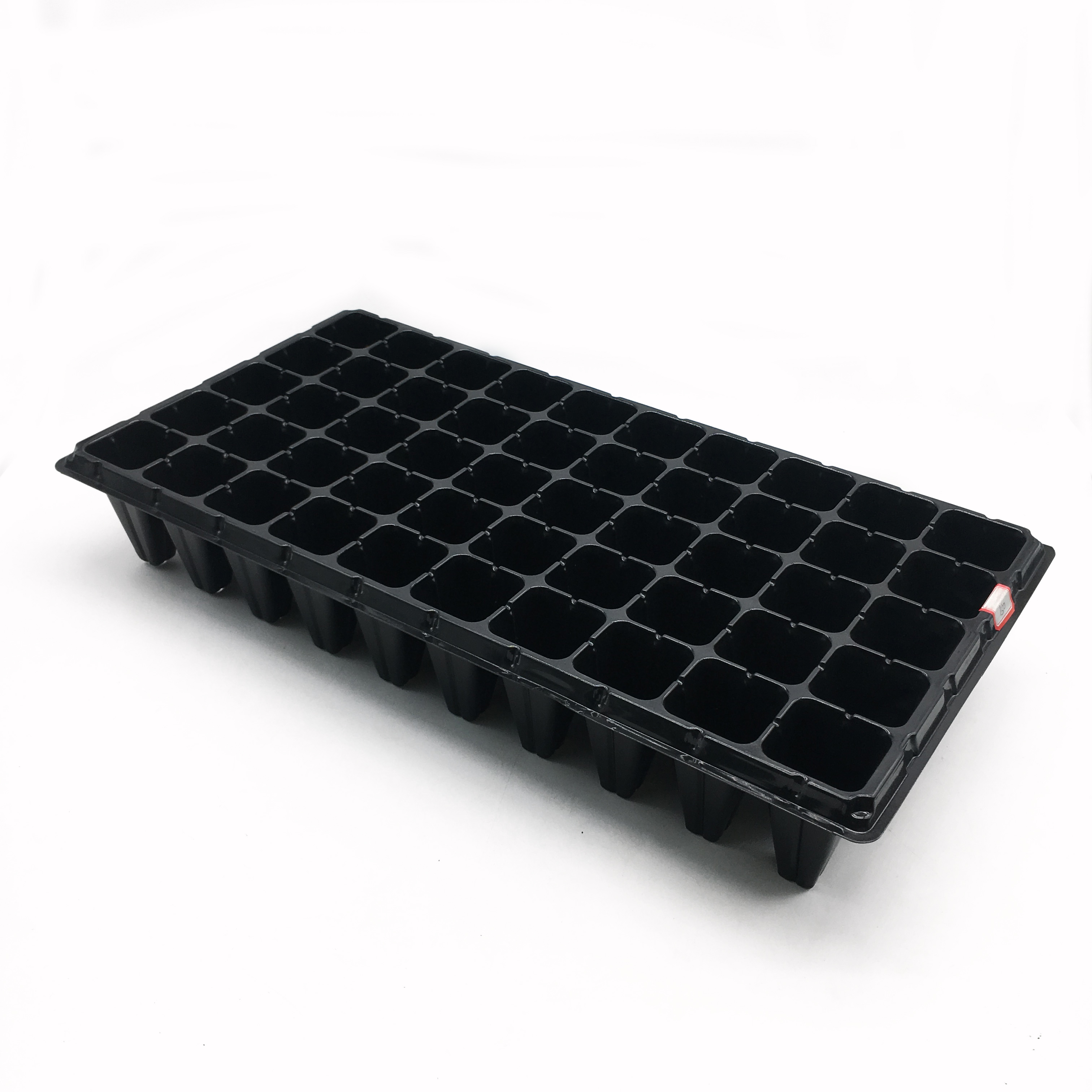 Sunflower gardening black plastic flower pot for nursery