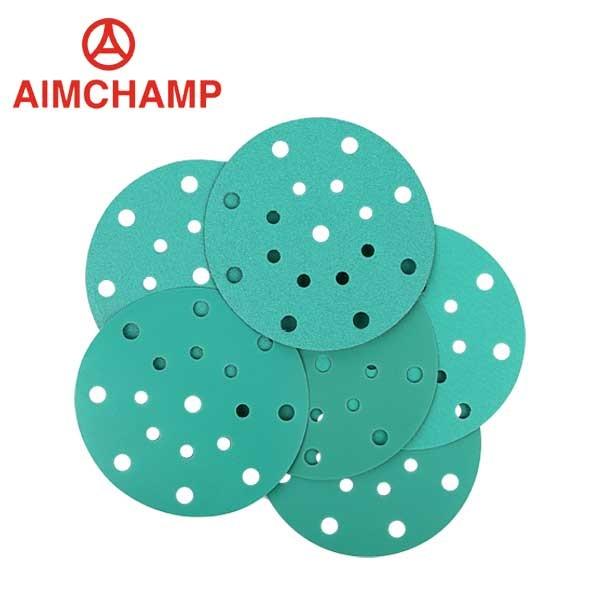 Waterproof Polyester Film Sanding Disc Automotive Refinish Ceramic
