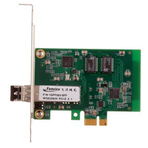 1000Mbps Gigabit Ethernet Desktop Computer Network Adapter 1G PCIex1 Fiber Optic