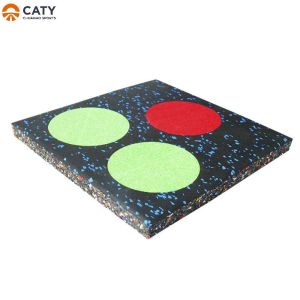 Heavy Duty and Multi-functional Gym Floor Tiles for Strength Training, Shock