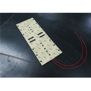 Quick Heating Kapton Foil Heater , Foil Heating Element Simple Assembly