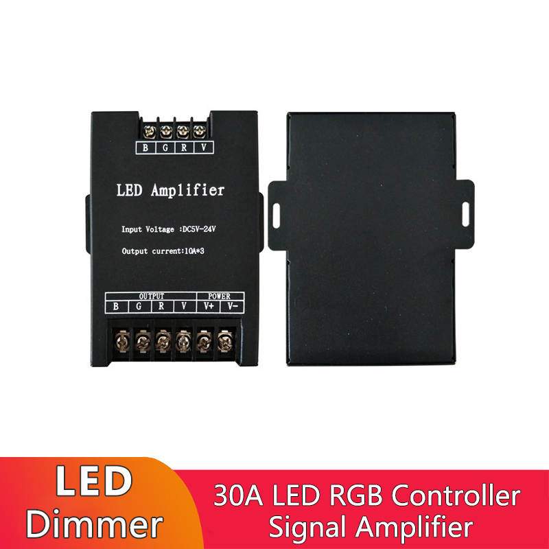 30A 720W LED Strip Repeater , LED RGB Amplifier For LED Strip Light