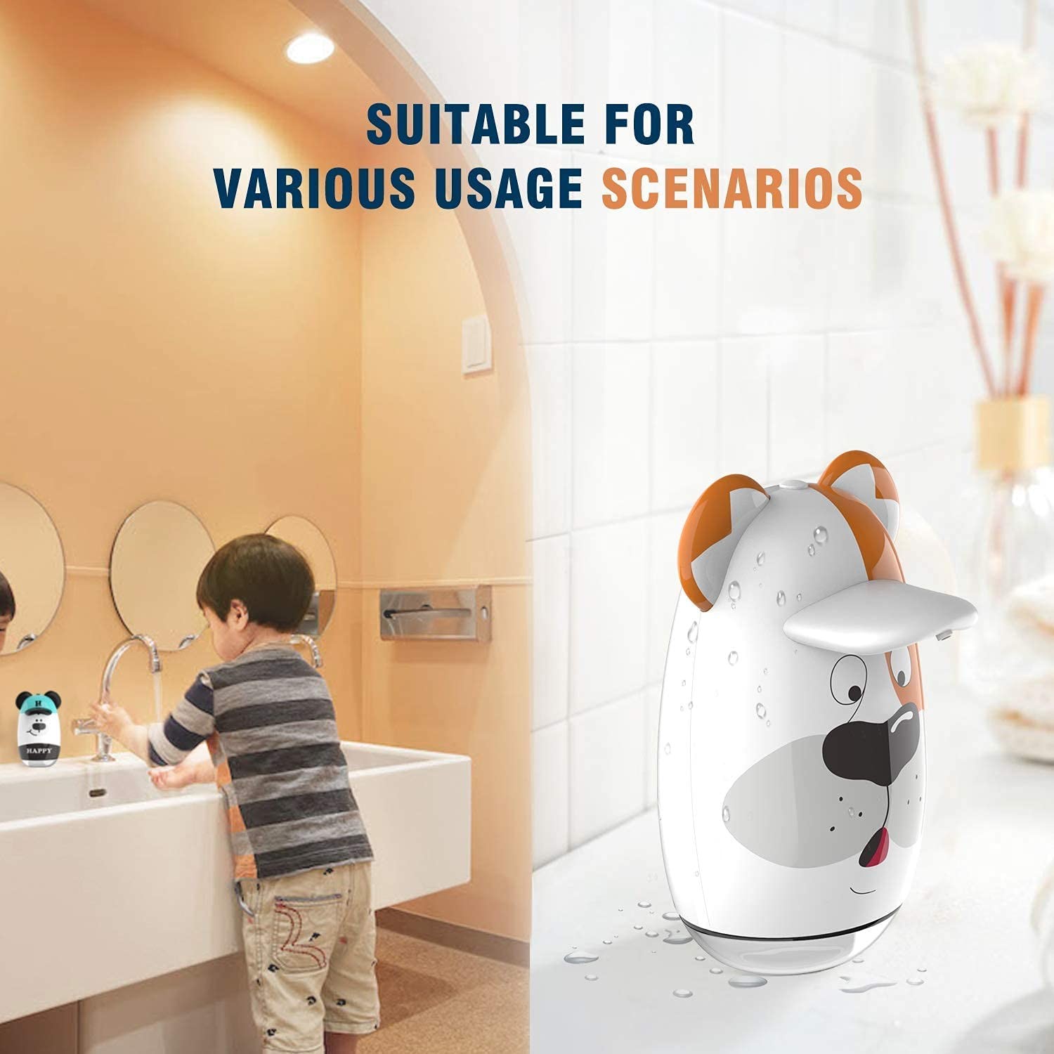 200ML Cute Bathroom Soap Dispenser