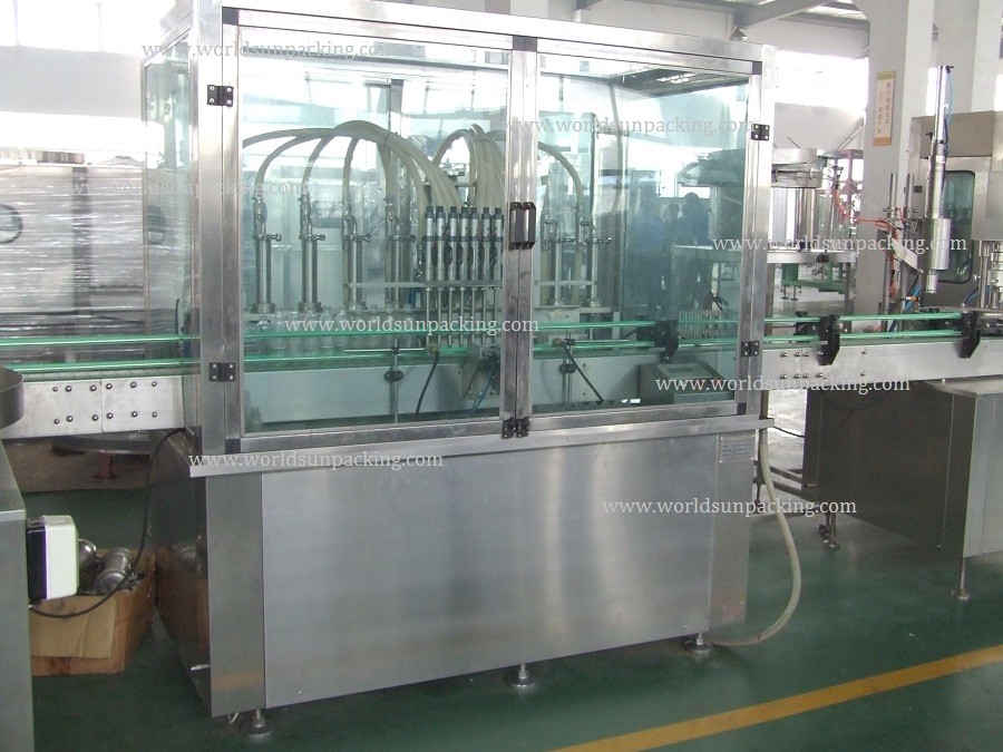 SS304 Automatic Drink Bottle Alcohol Filling Machine 3kw 20000 Bottles/H
