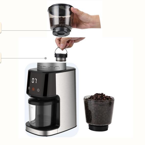 Blade Semi Automatic Coffee Espresso Machine 31 Settings Anti Splash Touch