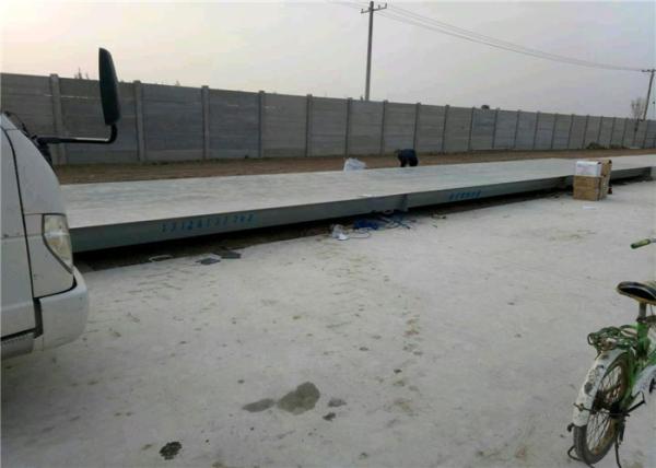 10mm Plate Thickness Pit Mounted Weighbridge , Mechanical Truck Scale Large