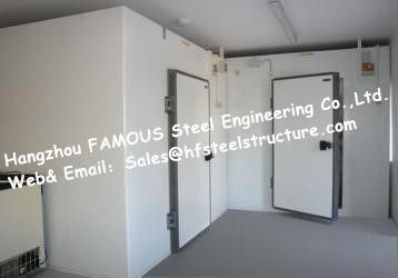Commercial Walk In Fridge / Refrigerator Units Made Of Width 950mm Pu Sandwich Panel