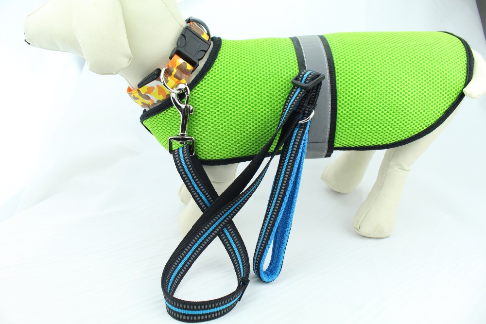 Fashionable Nylon Dog Leash , Reflective Waterproof Pet Dog Traction Belt
