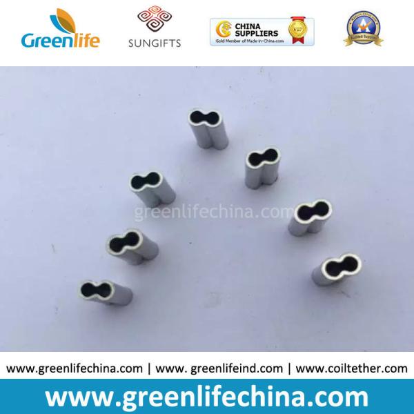 8shape Aluminum Material Crimp in Different Size Silver Color for Fastening Wire