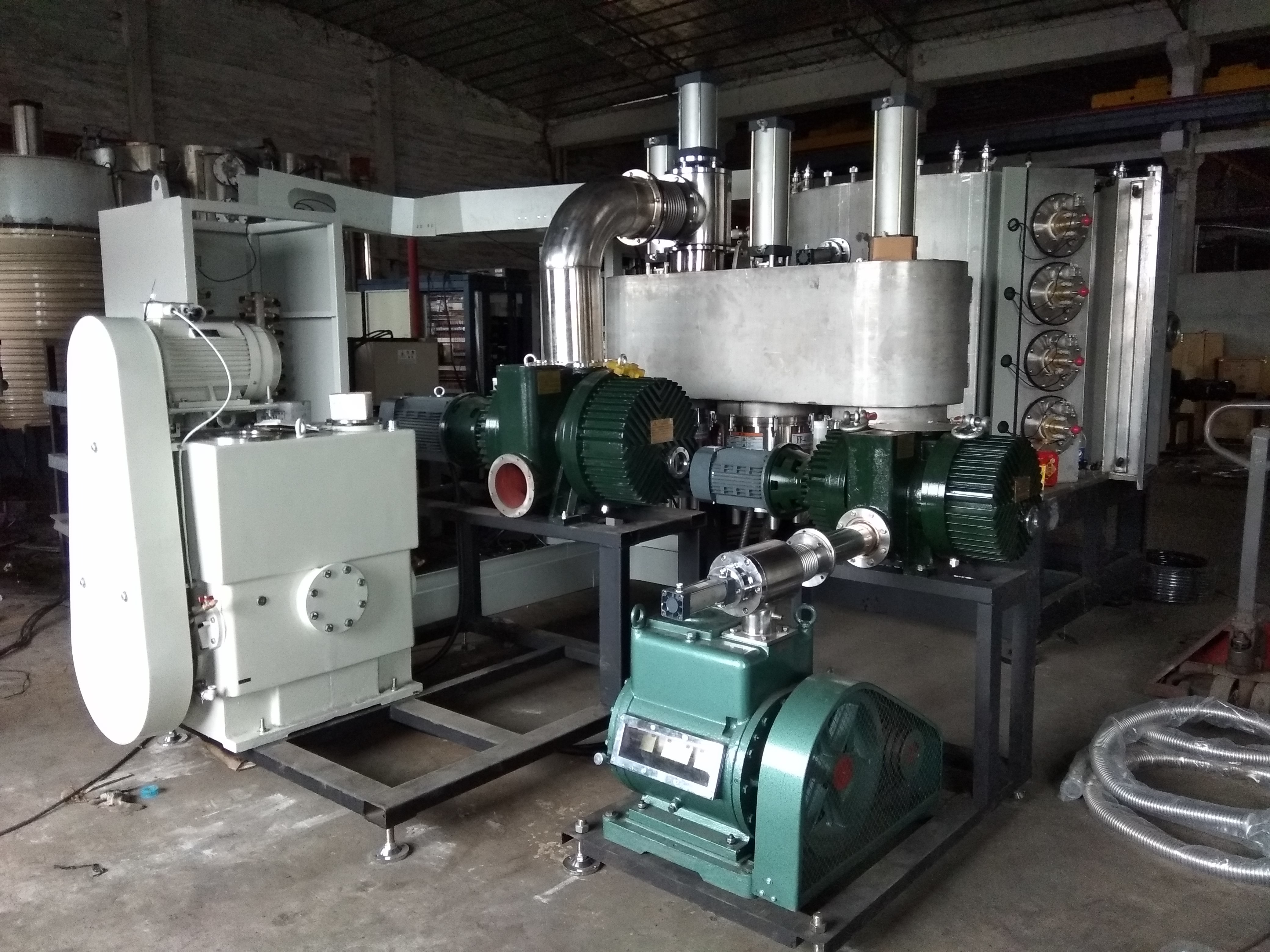 Stainless Steel Inox PVD Titanium Nitride Coating Equipment / PVD Vacuum Coating Machine