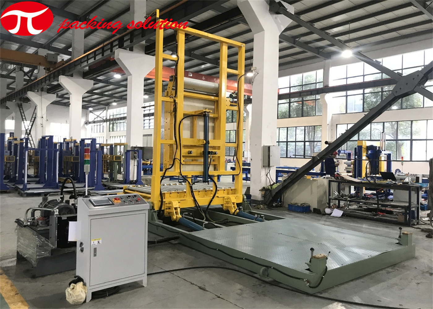 Automatic Customized Mold Flipper And Tipper Hydraulic Transfer 90 Degree Turning