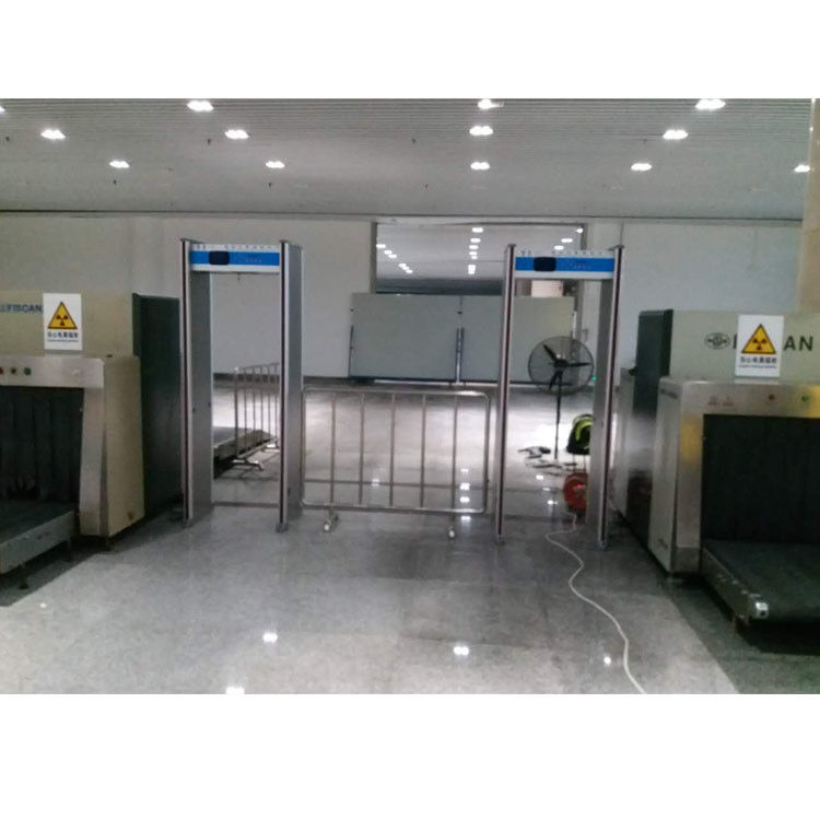 Portable Walk Through Metal Detector High Sensitivity Detection Muti - Zones