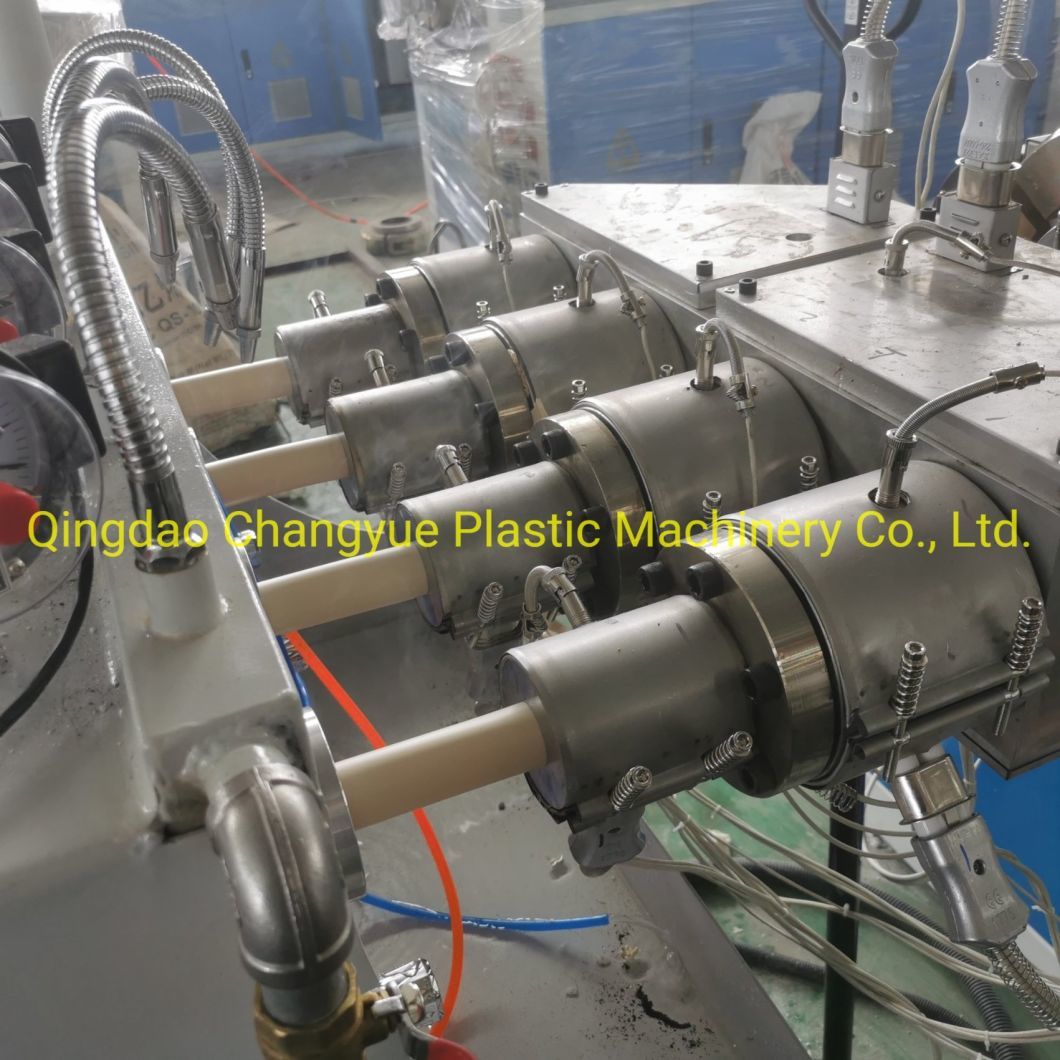 Twin Conical Screw Extruder PVC Pipe Production Extrusion Making Machine