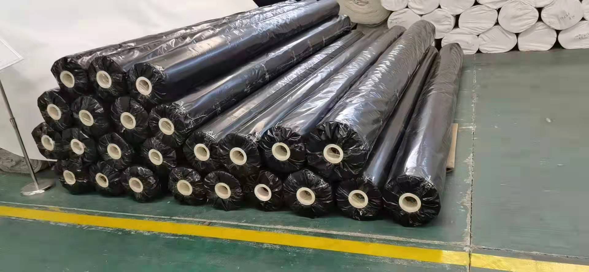 Length 50-100m/roll Non-Woven Geotextile Fabric for Railway Construction