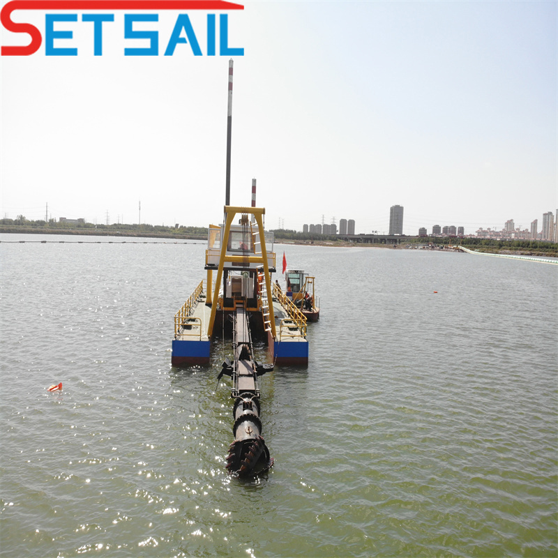 Diesel Engine Hydraulic Pump 8 Inch Cutter Suction Sand Boat
