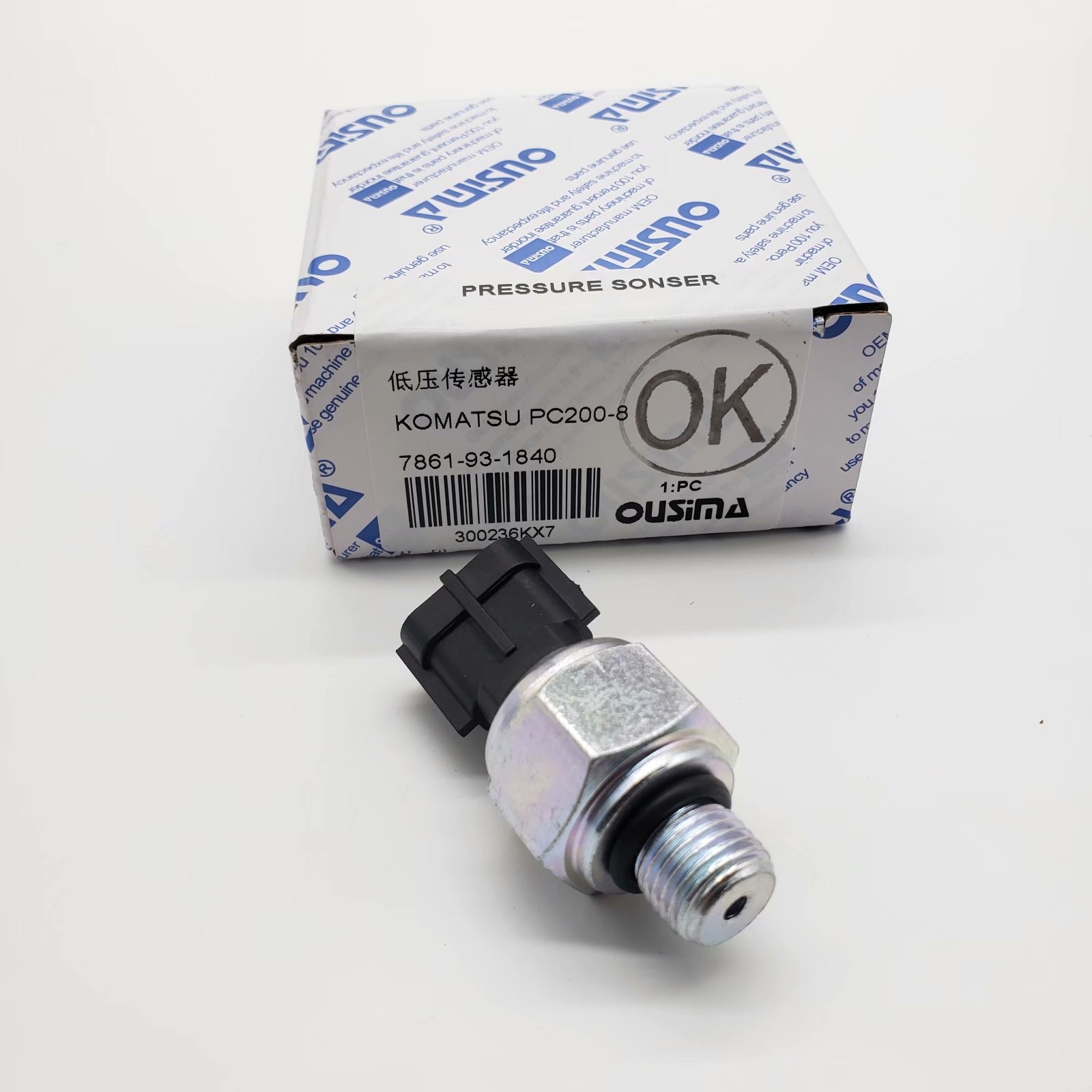 7861931840 Low Pressure Sensor For Komatsu PC200-8 PC220-8 Excavator