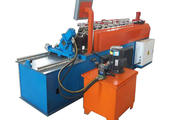 Door Frame Steel Roll Forming Machine Materials Saving Works Stablly