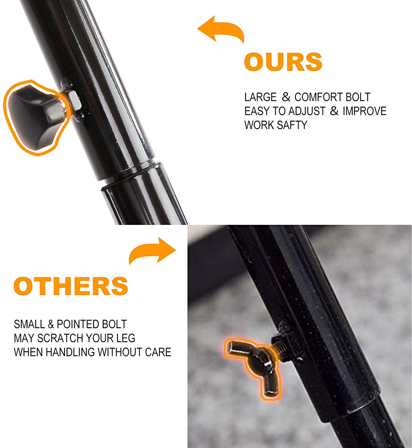 7'' 18cm Wheels Hand Push Magnetic Nail Screws Sweeper for Easy and Effective Pickup