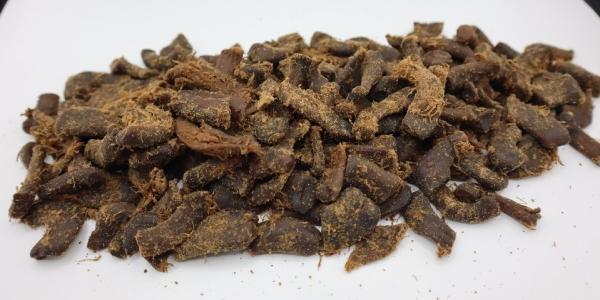 Vegan Teriyaki Mushroom Jerky Snacks Retailer Packing Private Logo By Sea