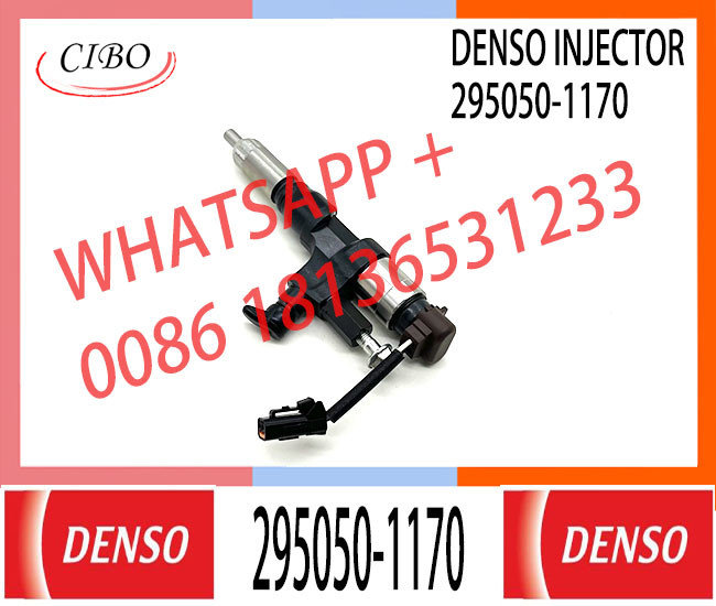 New Diesel Fuel Injector Common Rail 295050-1170 For HI-NO J08E 23670-E0031