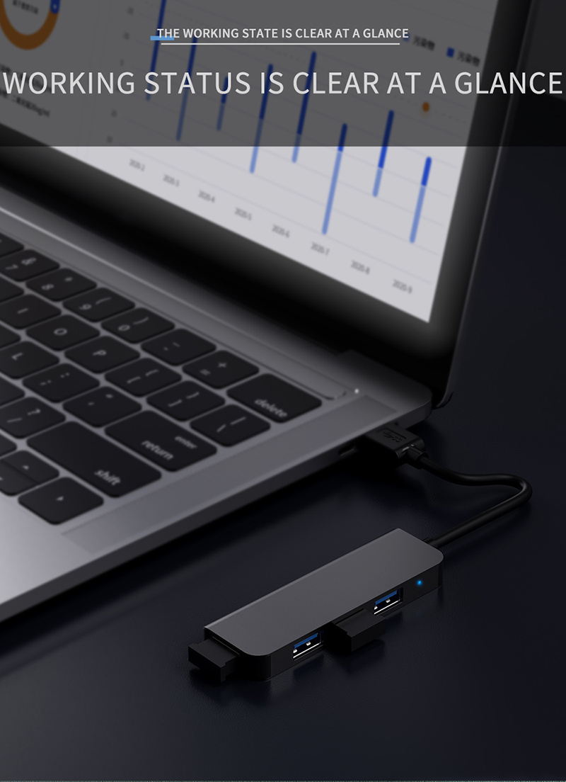 USB 3.0 3x USB 2.0 Female Output Hub 2-4 Port USB 3.0/2.0 Multi Powered Fast Extender