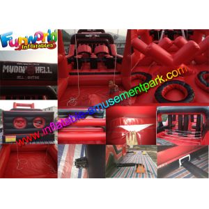 Boot Camp Challenge Inflatable Obstacle Course , Inflatable Obstacle Challenge