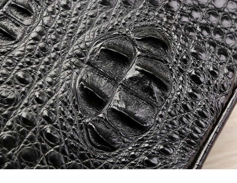Exotic Crocodile Skin Men's Chest Bag Authentic Genuine Alligator Leather Male Messenger Bag Crossbody Shoulder Bag