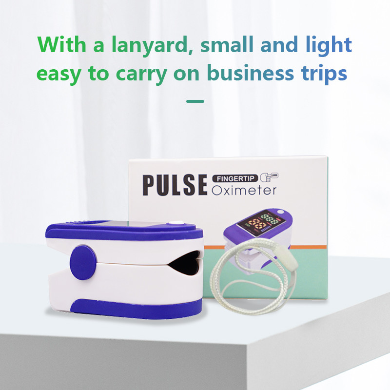 Digital Finger Clip Pulse Oximeter TFT Screen One Button Measurement Pulse Detection