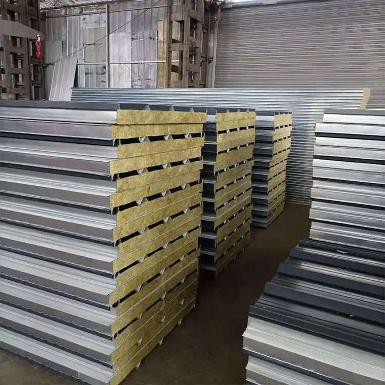 IBR Chromadeck Thermal Insulation Panels PPGL AZ150 Polar White Cold Room Panels