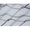 Buy cheap Hand Woven Stainless Steel Rope Mesh 304 7x7 For Zoo Animal Protection from wholesalers