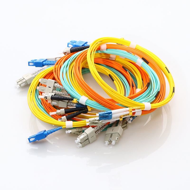 3m Outdoor LC LC Fiber Patch Cord Yellow Color For CATV LAN MAN